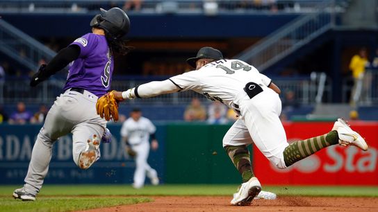 Watching Kuhl from afar, Brubaker's leaning more into his oldest pitch combo taken at PNC Park (Pirates)